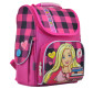 Рюкзак (ранец) школьный каркасный 1Вересня Yes 555156 Barbie red H-11 34*26*14см
