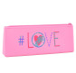 Пенал мягкий Yes силиконовый, Love 21*8,5*3,5см 531956