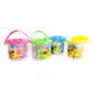 Масса для лепки в ведерке PlayDough 12 цв., с формочками 588