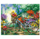 Картина раскраска по номерам на холсте  - 40*50см Идейка КН5517 Цветочный рынок