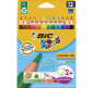 Карандаши цветные 12цв. BIC Kids Evolution трехгранные 829735*