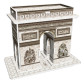 Конструктор 3D CubicFun Триумфальная Арка серия мини S3014h
