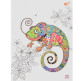 Блокнот A5 64л. YES интег. 151453 BugArt. White hameleon