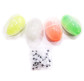 Пластилин каучуковый Nauty Putty яйцо 4167 прыгучий, флуо