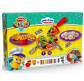 Масса для лепки DankoToys MasterDo 10 цв. + 2 в баночкаах + аксессуары Шеф повар TMD-10-01