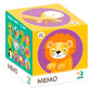 Игра настольная dodo МЕМО Дикие животные 300157