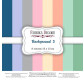 Набор бумаги для скрапбукинга Фабрика Декора 15*15см Backgrounds 3 8л 200г/м2 FDSP-03003