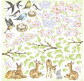 Набор карточек - картинок для декорирования Фабрика Декора Smile of spring 02014