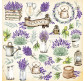 Набор карточек - картинок для декорирования Фабрика Декора Lavender Provence 02064