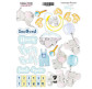 Стикеры для творчества Фабрика Деккору №014 My little babe boy FDSTK-014