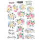 Стикеры для творчества Фабрика Деккору №032 Shabby garden FDSTK-032