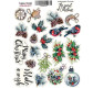 Стикеры для творчества Фабрика Декору №051 The spirit of Christmas FDSTK-051