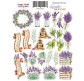 Стикеры для творчества Фабрика Декору №056 Lavender Provence FDSTK-056