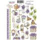 Стикеры для творчества Фабрика Декору №057 Lavender Provence-1 FDSTK-057