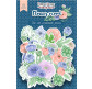 Чипборд (высечка) Фабрика Декору бумага 250г/м Flower mood, набор 63 шт FDSDC-04031
