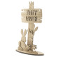 Заготовка для декорирования Фабрика Декора (ДВП 3мм) Happy Easter-3 FDPO-151