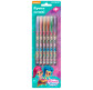 Ручки гелевые KITE набор 6шт мод 037 с глитером Shimmer and Shine SH19-037