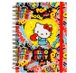 Блокнот на спирали А6 80л. Kite Hello Kitty HK19-229