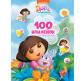 Наклейки детские Перо Dora the explorer 100шт 121207