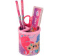 Стакан для ручек KITE мод 205 с 4 предметами Shimmer and Shine SH20-205