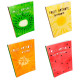 Блокнот В6 40арк. 4profiplan Frutti note асорти, чистый лист 9026**