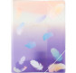Папка А4 Axent на резинках Colourful Feather-02 1507-92-A
