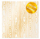 Калька (веллум) Фабрика Декору 30,5*30,5см 90г с фольгированием Golden Wood Texture FDFMA-2-005