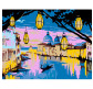 Картина раскраска по  номерам на холсте - 35*45см Rosa Premium N0001384 Венеция
