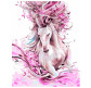 Картина раскраска по  номерам на холсте - 35*45см Rosa Premium N00013449 Вeautiful Нorse
