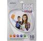 Обложка-пленка для книг 50*36см Kite 10л. самокл. K20-308 цвет ассорти