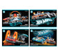 Альбом для рисования А4 24л. Kite мод.242 Hot Wheels HW20-242
