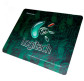 Коврик для мыши 250х200мм ткань + резина Logitech (большой логотип) Green