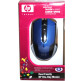 Мышка проводная HP, Optical USB (проводная) Blue