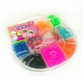 Набор для плетения резинками Rainbow Loom Bands 500шт. + крючок + рогатка Kitti №08