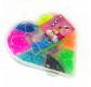 Набор для плетения резинками Rainbow Loom Bands 400шт. + рогатка +крючок Сердце №11