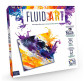 Набор для творчества DankoToys DT FA-01-01 Картина Fluid Art на холсте 31*31см