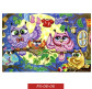 Картина раскраска с контурами на холсте 21*31см DankoToys РХ-06-06