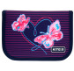 Пенал 1 отделение с 2 отворотами Kite мод 622 Butterflies K21-622-3