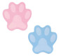 Бумага для заметок с липким слоем 70*70 50л. Axent Paw 2481-A