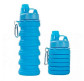 Бутылка для воды Silicon Bottle 500мл складная №715