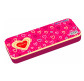 Пенал 2 отделения пластиковый Cool For School мод 8010 Hearts CF85964