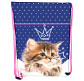 Сумка для обуви Class 210D PL 46*33см Kitten 2124C
