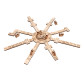 Деревянная сборная механическая 3D модель EVA Eco-Wood-Art THE MEXICAN TRAIN DOMINO 001591