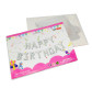 Шарик воздушный набор Happy Birthday 13шт фигурные Silver 1215-2