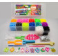 Набор для плетения резинками Rainbow Loom Bands 2000шт. + мини-станок +аксессуары 2200
