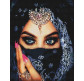 Алмазная живопись мозаика по номерам на холсте 40*50см Никитошка GJ5877 Восточная девушка