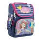 Рюкзак (ранец) школьный каркасный 1Вересня 553267 Sofia blue H-11 34*26*14см