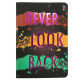 Блокнот 12*16,5см 48л. Аркуш Never look back 032394
