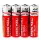 Батарейка АА (пальчиковая) Energycell 1шт  EN15HT-S4 солевая R6 AA4 SHRUNK