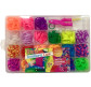 Набор для плетения резинками Rainbow Loom Bands 850шт. + крючок + рогатка + аксессуары МА-23-12